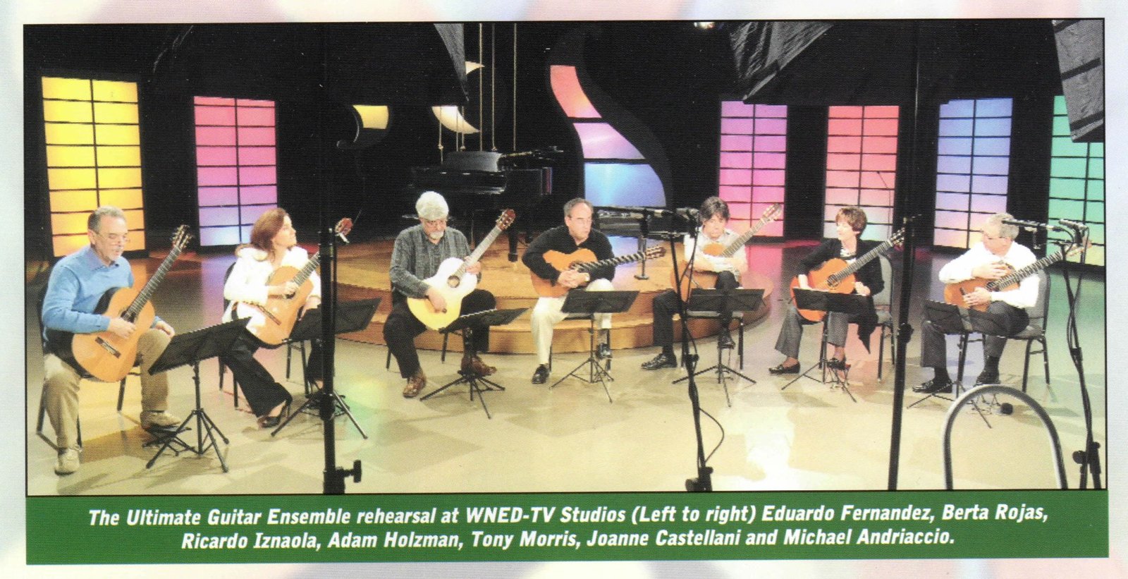 Seven guitarists